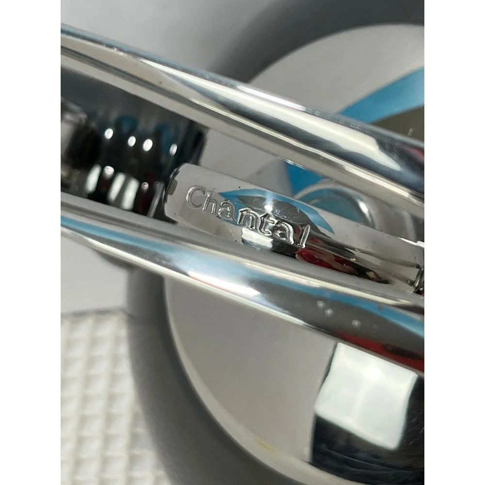Chantal Black‎ Stainless Steel Stovetop Kettle Teapot Whistling Modern Design